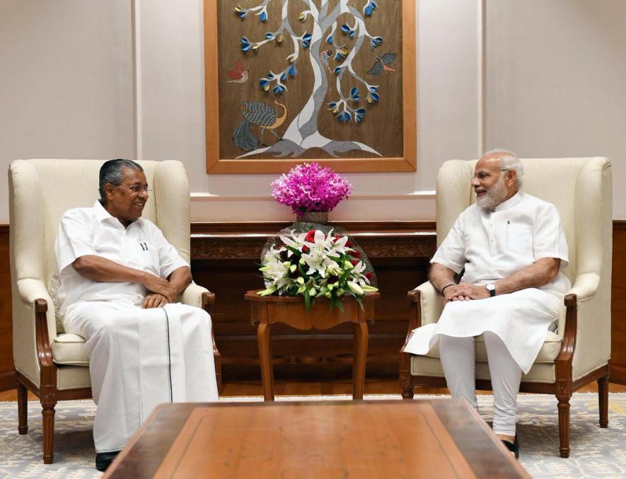 Pinarayi Vijayan and Narendra Modi