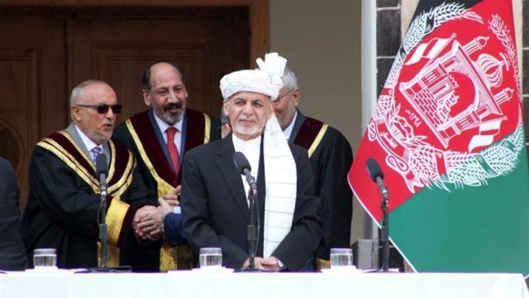 Afghan president Ashraf Ghani.
