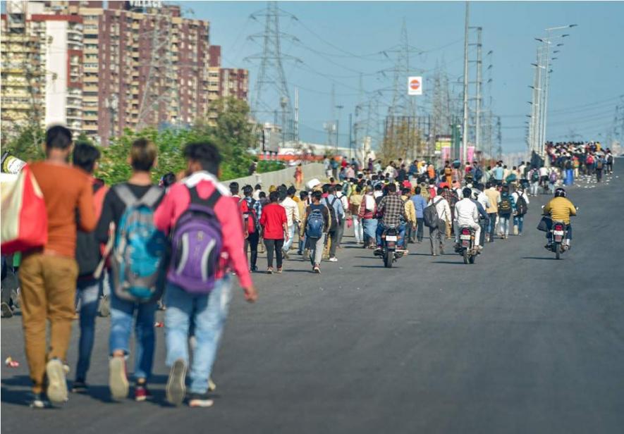 Migrant Workers March after COVID