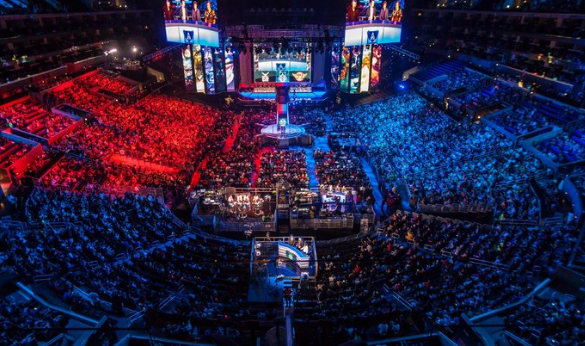 eSports LAN events and crowd atmosphere