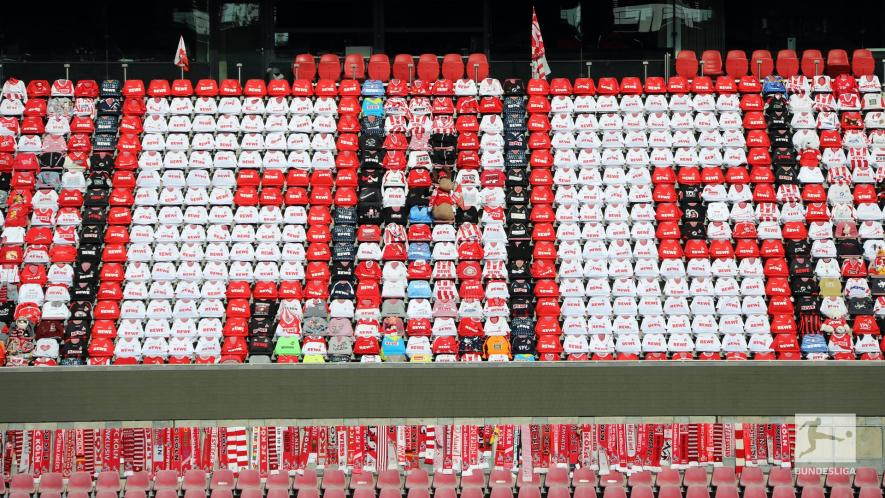 The Bundesliga’s return brings into sharp focus the fact that fans in stadiums don’t matter much anymore, broadcasters and television rights holders reign supreme. (Picture courtesy: Bundesliga_EN/Twitter)