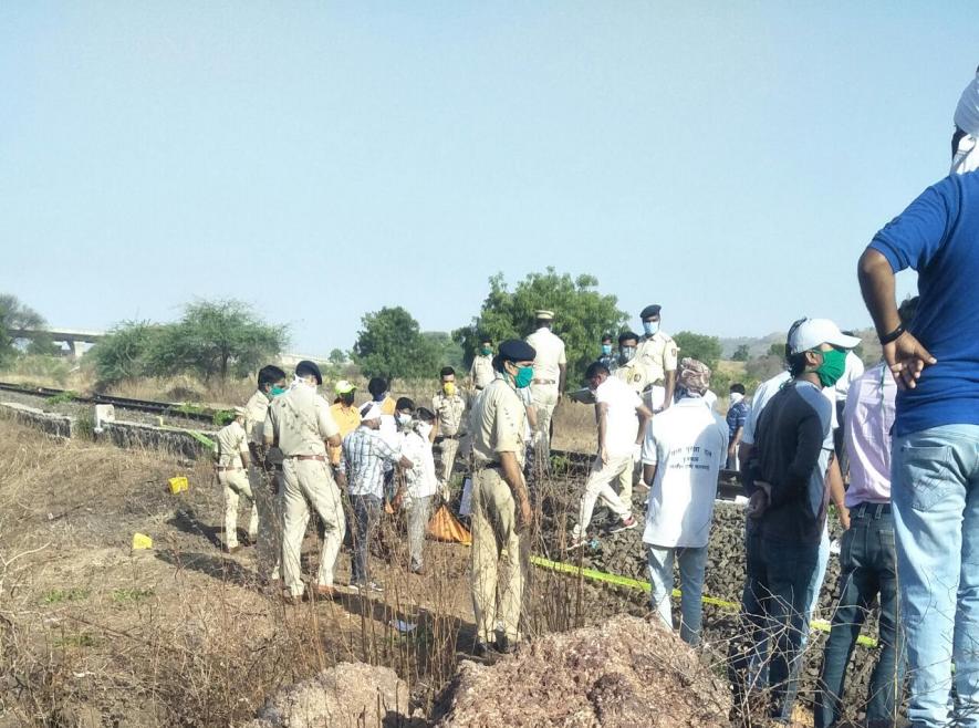 Fourteen Labourers Dead, Five Injured After being Mowed Down by Freight Train in Aurangabad