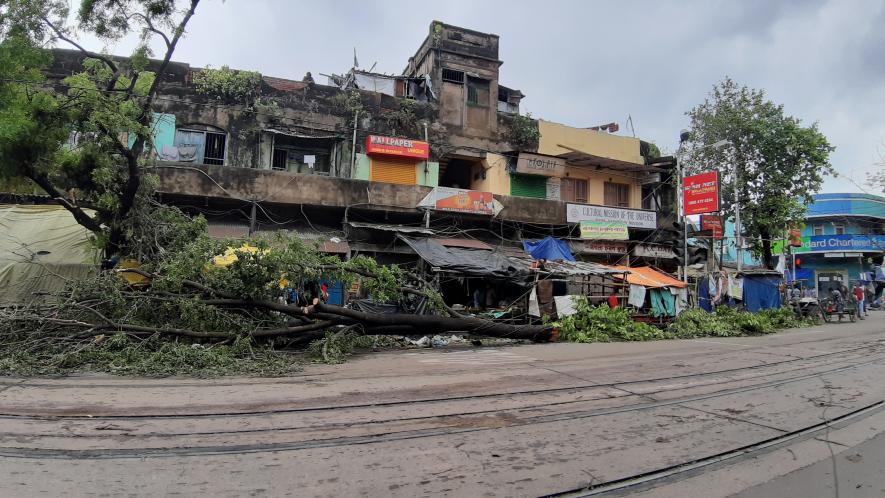 Politics in the aftermath of supercyclone Amphan in West Bengal