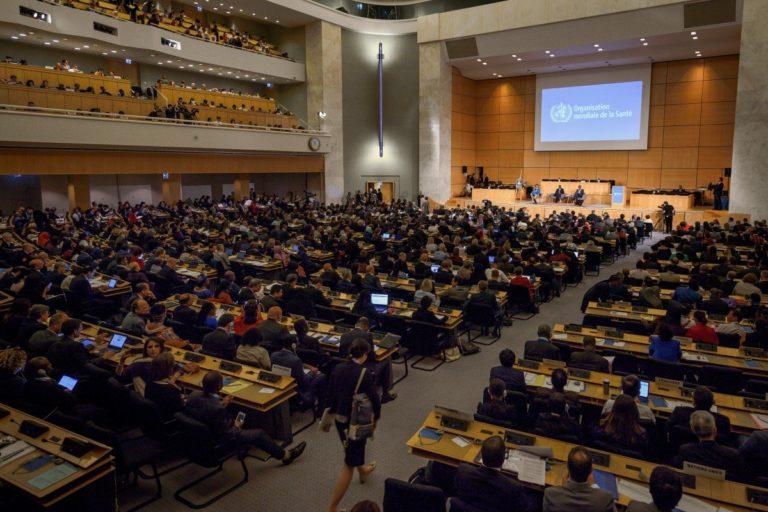 World Health Assembly, decision-making body of WHO, meets in Geneva every May. This year’s is a virtual meeting. File photo