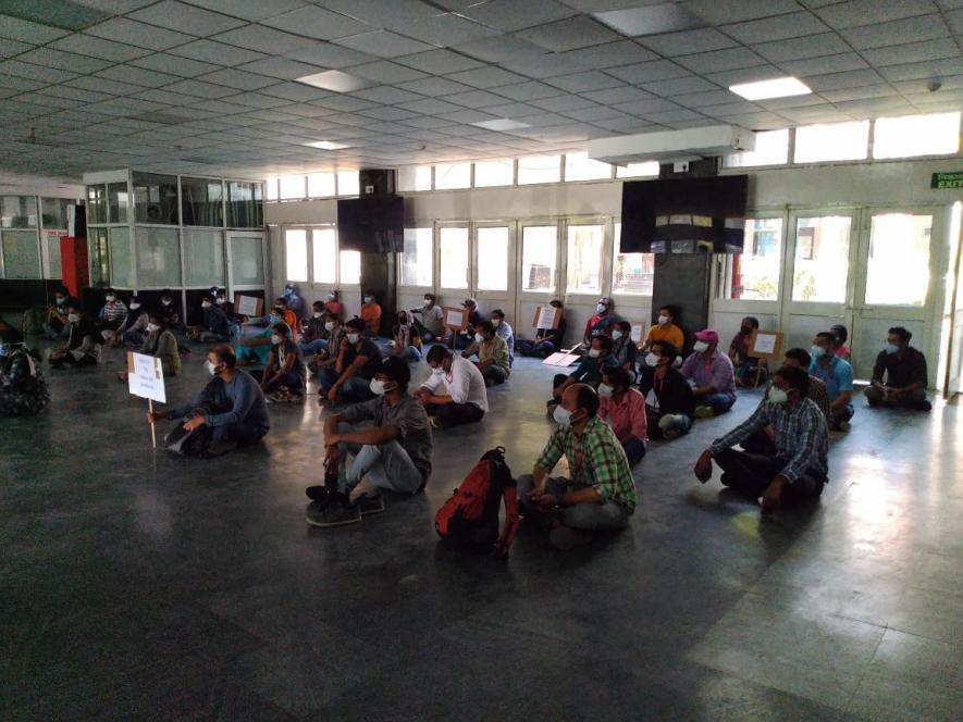 AIIMS Nurses’ Protest