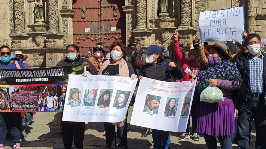 Bolivians Demand Freedom for Female Political Prisoners and Immediate General Elections