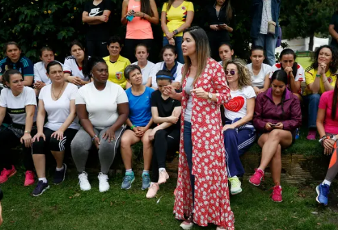 Carolina Rozo is an activist now, working against sexual harassment in football