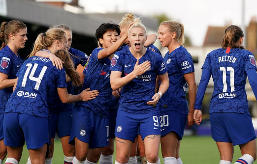 Chelsea Women the FA WSL champions