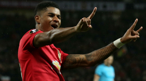 Manchester United player Marcus Rashford who campaigned for free meals for school children