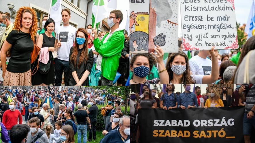 Hungarian Media Workers Protest Bid to Weaken Press Freedom