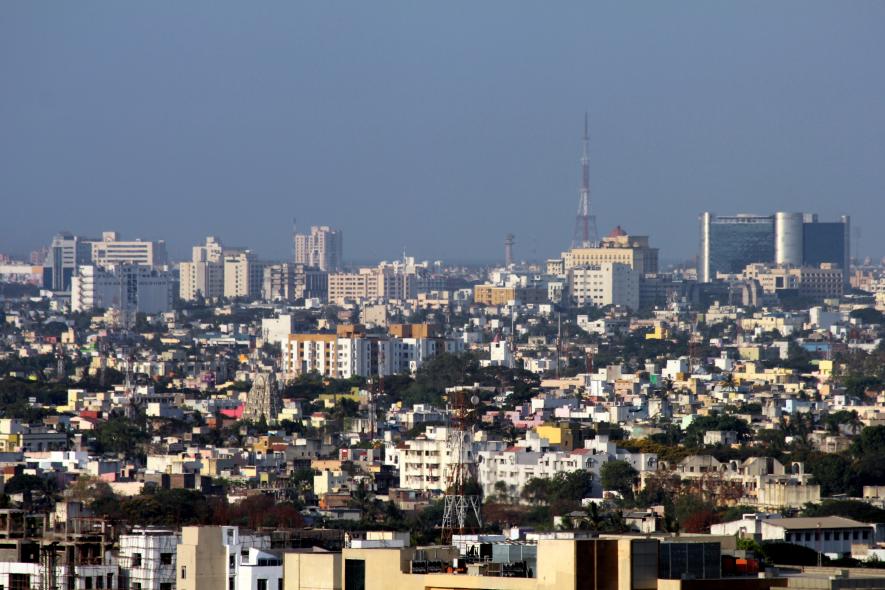 Chennai Skyline. Photo Credit: VtTN (https://commons.wikimedia.org/wiki/User:VtTN)