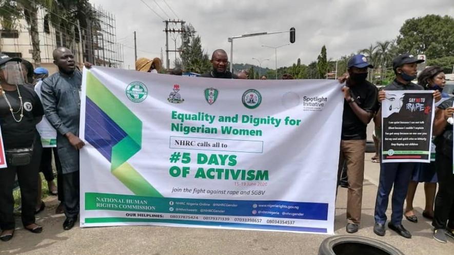 Nigeria's Human Rights Commission Workers' strike blocked by court order