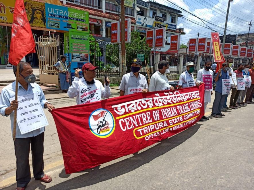 Trade Unions Protest