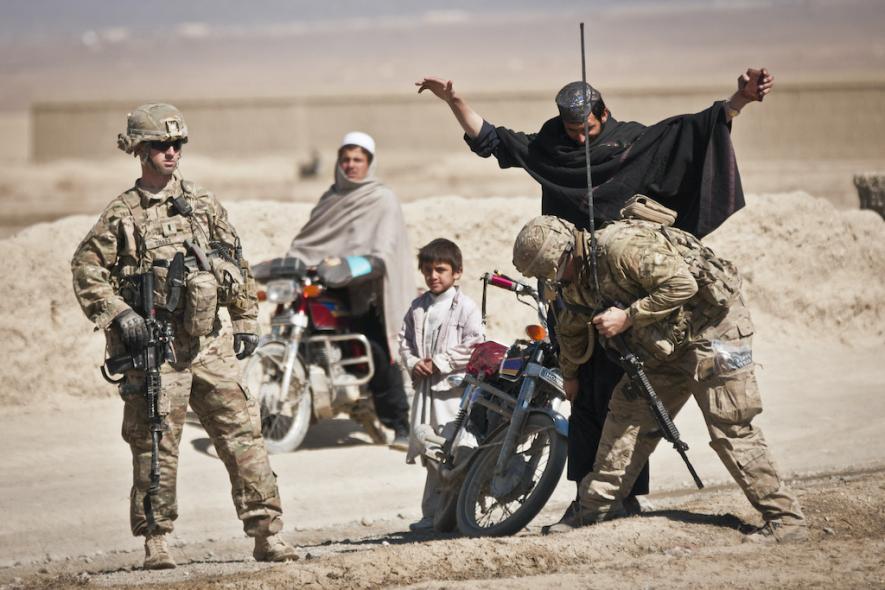 US, Afghan forces conduct checkpoint operations near COP Yosef Khel 