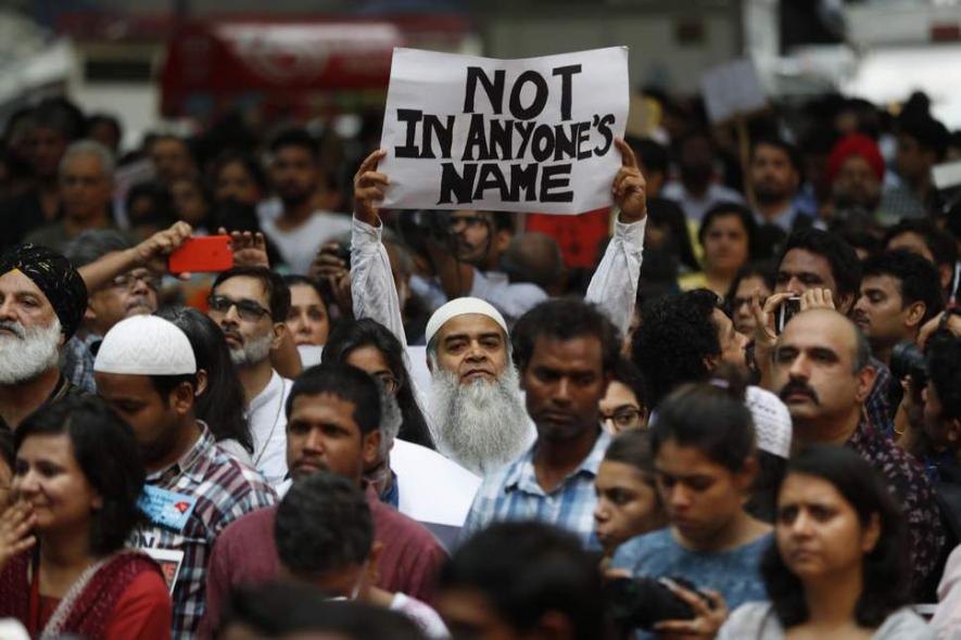 Protest against lynchings in India