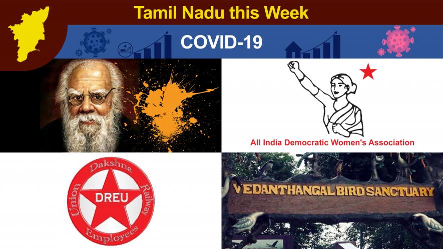 TN this Week: COVID-19 Casualties Increase, Periyar Statue Vandalised, Women's Federation Initiate Online Protest