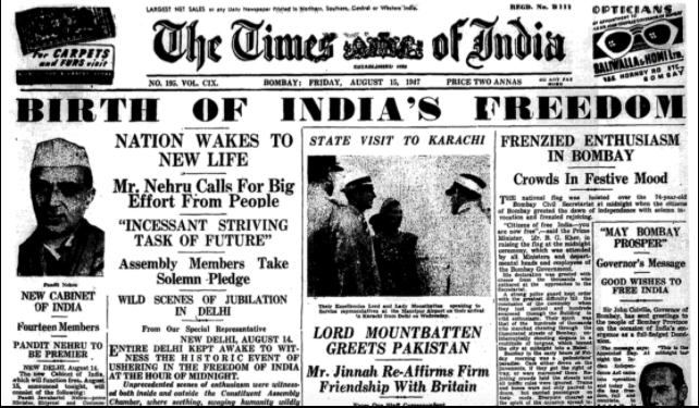 Birth of India's Freedom