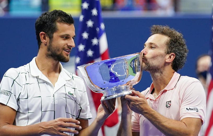 US Open doubles champions Mate Pavic and Bruno Soares