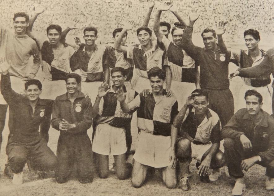 1962 Asian Games gold medal winning Indian football team