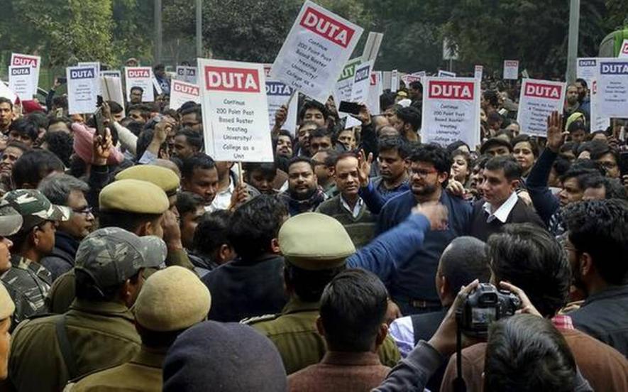 DU Teachers Unpaid for 5 Months, Demand Basic Right of Salary from Delhi Govt