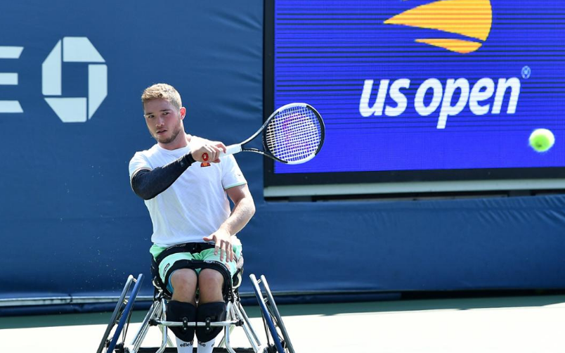 Alfie Hewett, wheelchair tennis at US Open