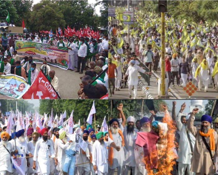 all india farmers protest