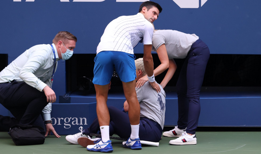 Novak Djokovic at US Open