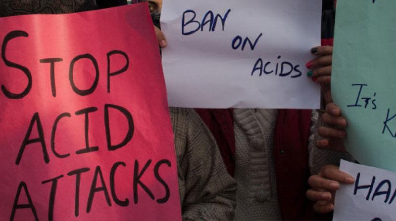 Acid attack on 3 dalit girls in UP