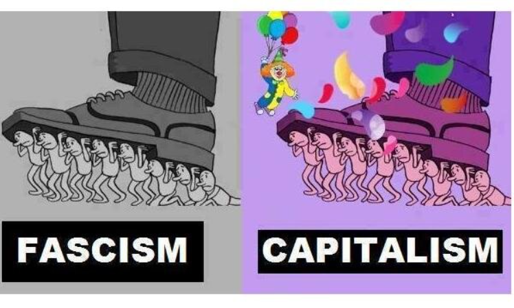 fasicm capitalism.