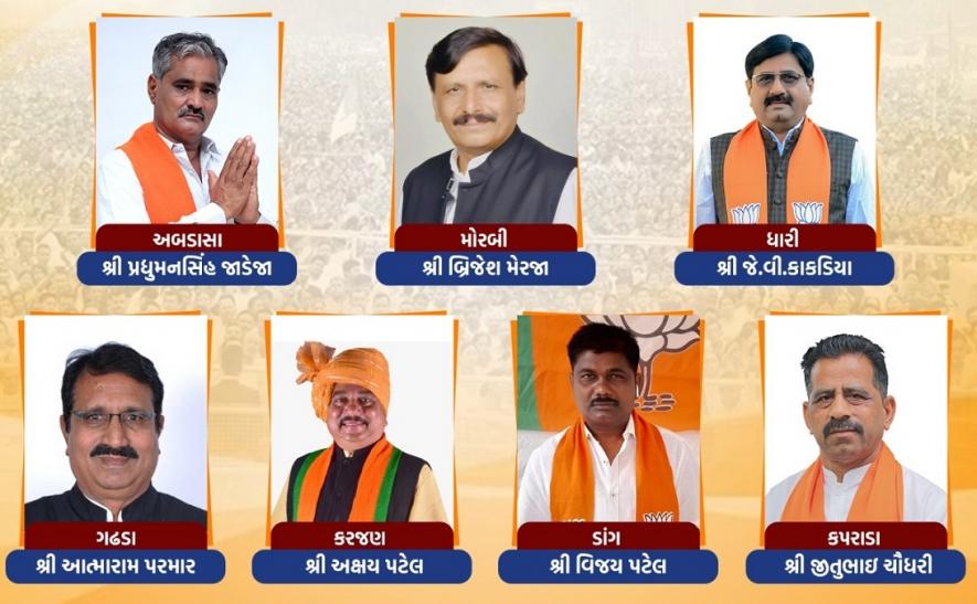 Gujarat: BJP Declares Seven Bypoll Candidates, Names Five Congress Turncoats