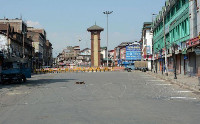 Hurriyat Shutdown Against New Land Laws Hits Normal Life in Kashmir