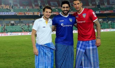 Chennaiyin FC co-owner Abhishek Bachchan