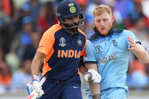 Virat Kohli and Ben Stokes