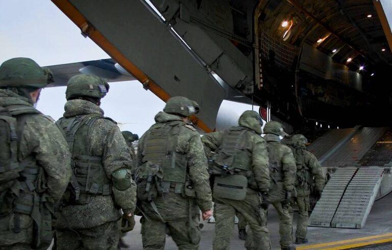 Russian peacekeepers heading for Nagorno-Karabakh