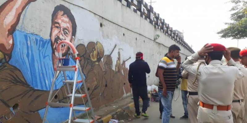 Assam Police Detain Artists for Akhil Gogoi Graffiti; Next Day Streets Flood with Similar Art