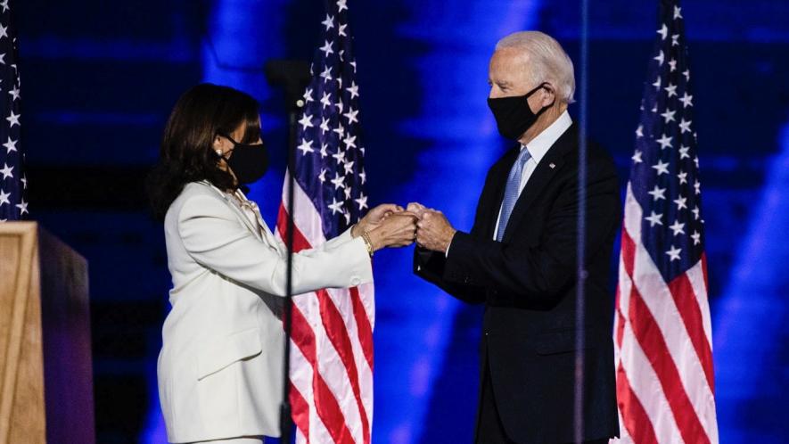 Joe Biden and Kamala Harris