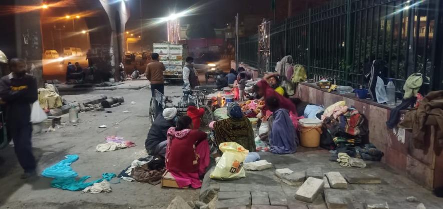homeless people in delhi