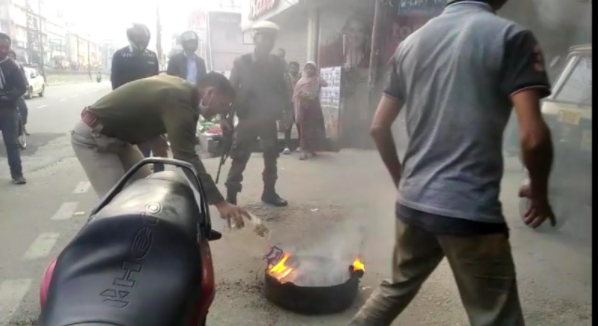 Markets Wear Deserted Look in Assam