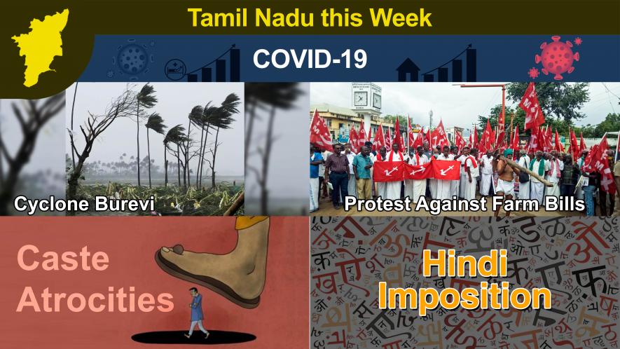 TN this Week: Cyclone Burevi Damages Crops in Delta Districts, Left Parties and AIKSCC Continue Protests Against Farm Laws