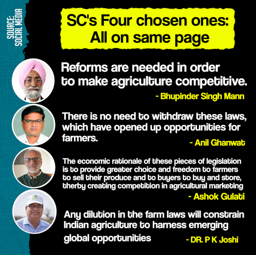 SC panel for farm laws