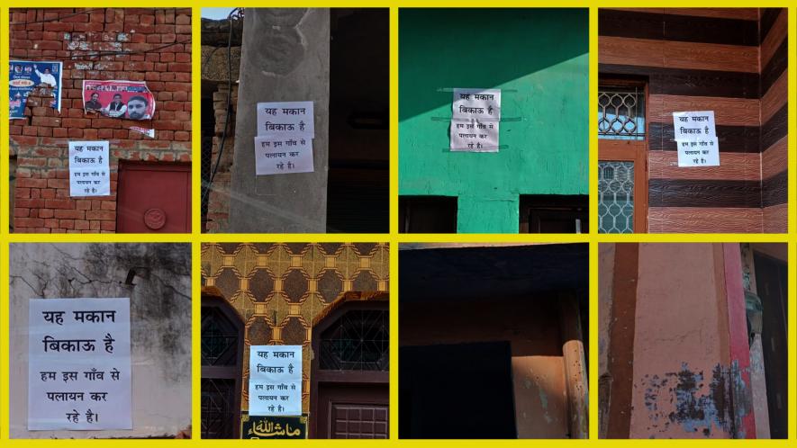  UP: Fearful of Violence, Muslims Families Put Up 'For Sale' Posters on Homes, Shops in Mavi