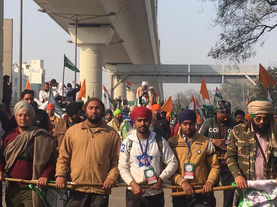 Tikri Border Tractor Rally Begins