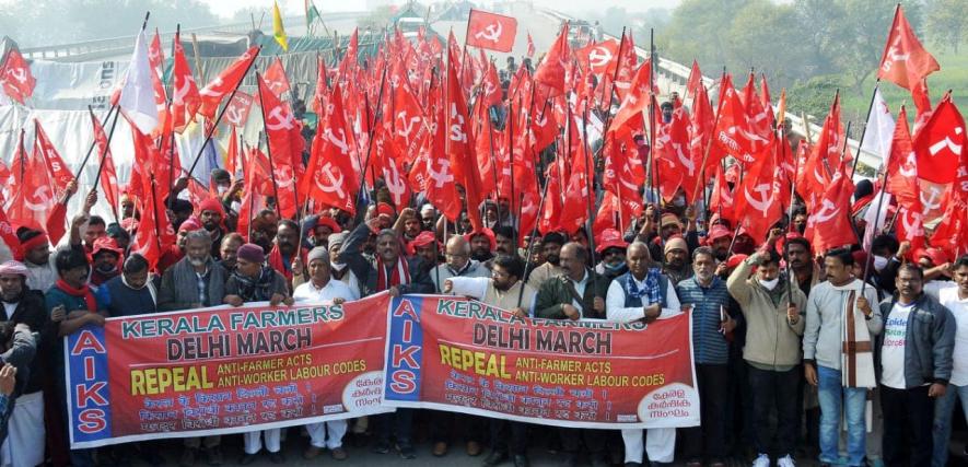 Kerala farmers join anti-farm laws protest at rajsthan-haryana border