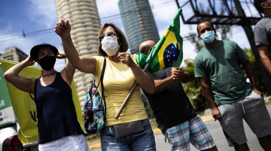 Thousands Take to Streets Demanding Impeachment of Brazil's Jair Bolsonaro