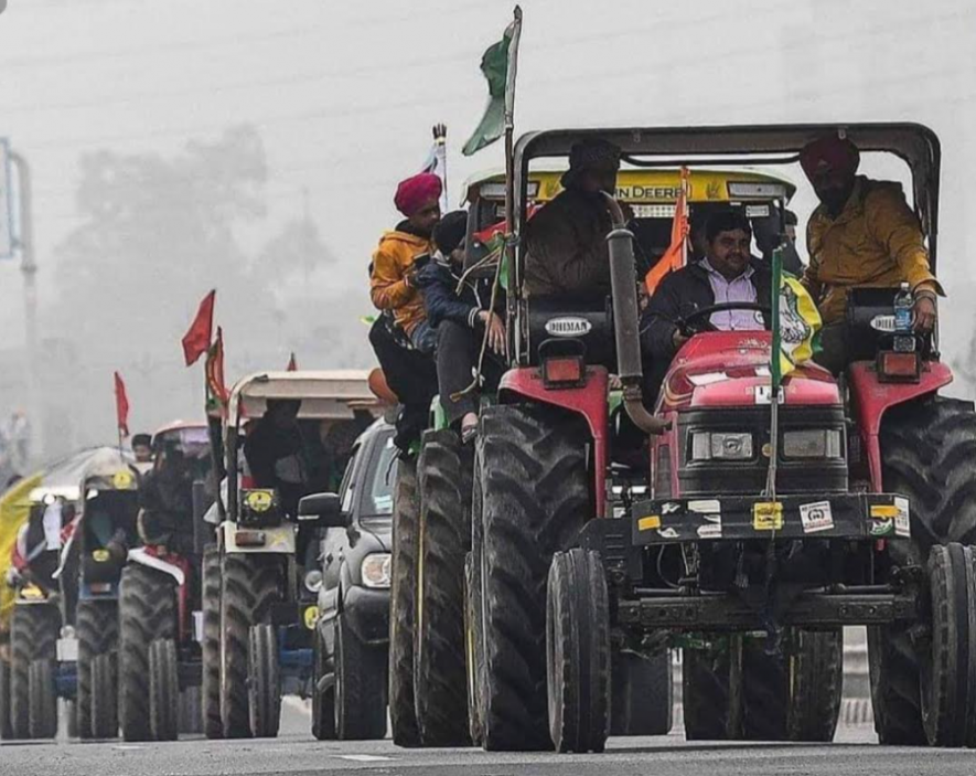 tractor rally ghazipur.