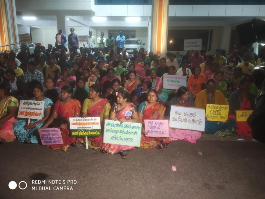 TN: Demanding Permanent Jobs, Part-Time Teachers’ Protest Enters Sixth Day