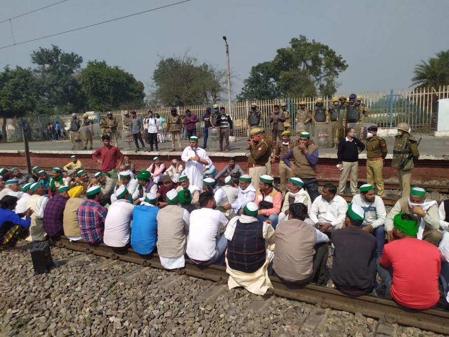 Farmers Protest: Rail Roko (Uttar Pradesh)