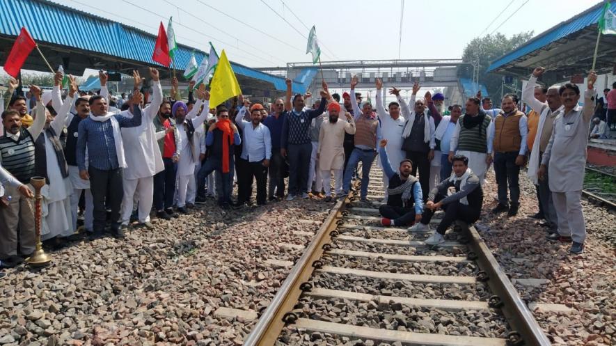 Farmers Protest: Rail Roko (Haryana)