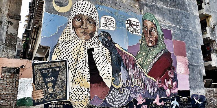 Graffiti in Shaheen Bagh, Source: Common Creative