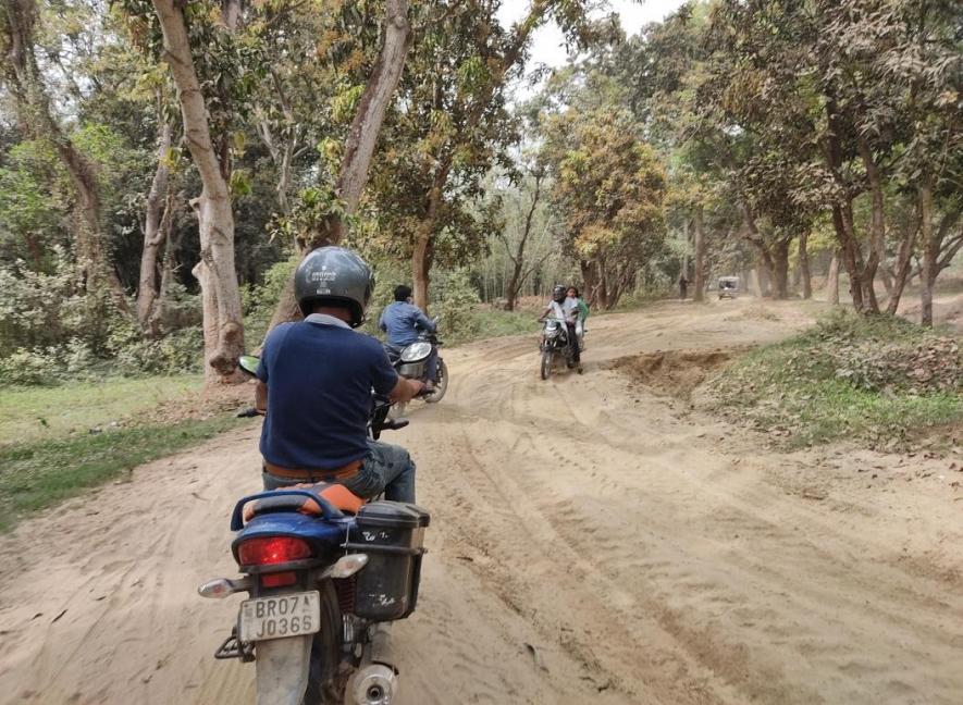 Muddy terrain, Darbhanga